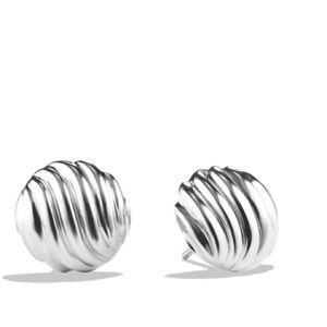 David Yurman Jewelry - David Yurman Sculpted Cable silver earrings David Yurman Jewelry - David Yurman Sculpted Cable silver earrings